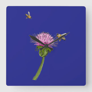 Thistle Wall Clock  Vierkante Klok