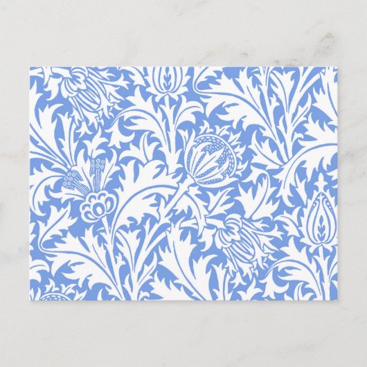 Thistle, William Morris Briefkaart (Voorkant)