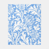 Thistle, William Morris Fleece Deken (Voorkant)