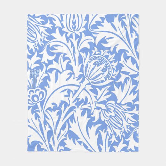 Thistle, William Morris Fleece Deken (Voorkant)