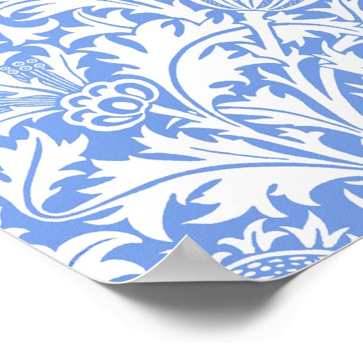 Thistle, William Morris Poster (Hoek)