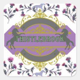 Thistlebrook Brand Envelope sticker