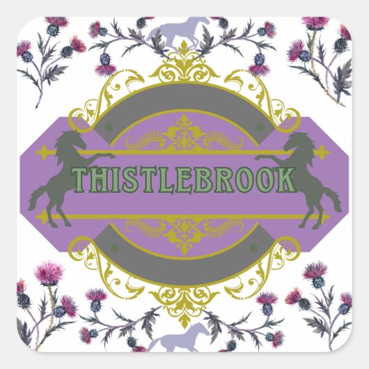 Thistlebrook Brand Envelope sticker (Voorkant)