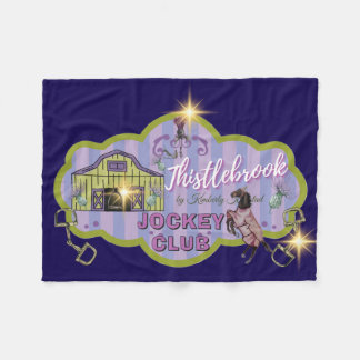 THISTLEBROOK JOCKEY CLUB Fleece Dekbed Deken