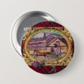Thistlebrook Stables Riboon Ronde Button 7,6 Cm (Voorkant /achterkant)