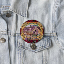 Thistlebrook Stables Riboon Ronde Button 7,6 Cm