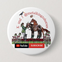 Thistlebrook Stables Riboon Ronde Button 7,6 Cm