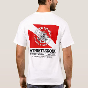 Thistlegorm (beste wrakken) t-shirt