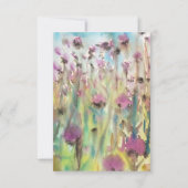 Thistles Bedankt Notecard (Voorkant)