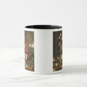 Thistles, bloemen, reptielen en vlinders naast elk mok (Midden)