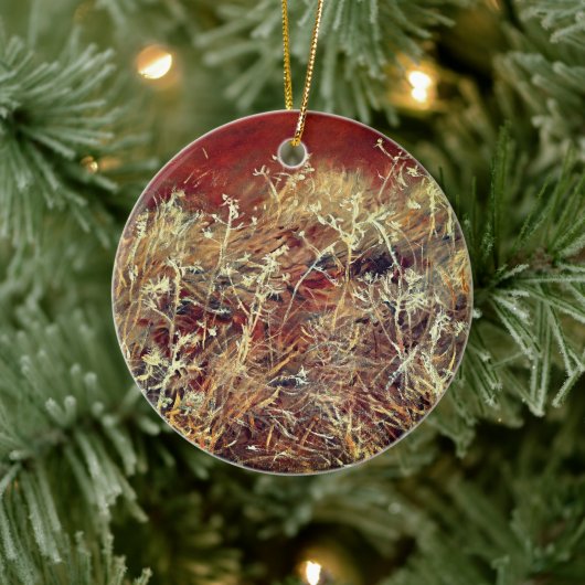 Thistles Elegance - Keramisch Ornament (Boom)