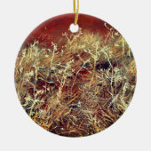 Thistles Elegance - Keramisch Ornament (Voorkant)