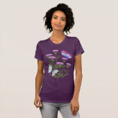 Thistles en Butterflies T-shirt (Voorkant volledig)