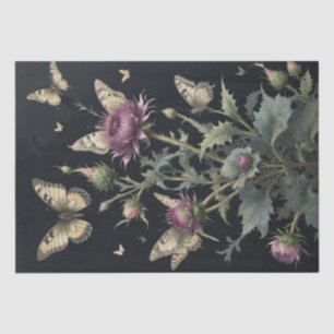 Thistles en Butterflies Tissue Paper Tissuepapier