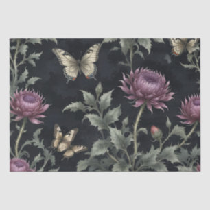Thistles en Butterflies Tissuepapier