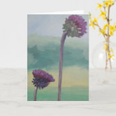 "Thistles" Kaart (Gele Bloem)
