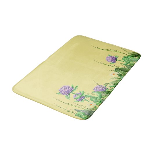 Thistles op geel badmat (Gekanteld)