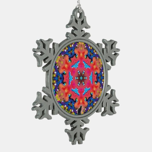 Thium Kaleidoscope Snowflake Ornament (Links)
