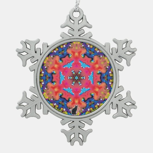 Thium Kaleidoscope Snowflake Ornament (Voorkant)