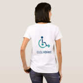 thizAbled Women's T-shirt (Achterkant volledig)