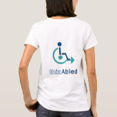 thizAbled Women's T-shirt (Achterkant)