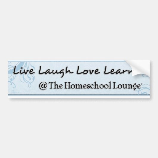 THL Blue Bumper Bumpersticker (Voorkant)