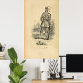 Thlocklo Tustenuggee Poster (Thuiskantoor)