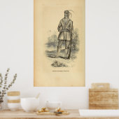 Thlocklo Tustenuggee Poster (Keuken)