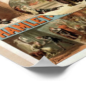 Tho'.W. Keene, Hamlet Retro Theater Poster (Hoek)