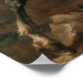 Thodore Gricault The Charging Chasseur Poster (Hoek)