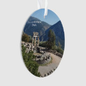 Tholos van Athena Delphi Griekenland Souvenir Orna Ornament (voorkant)