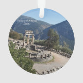 Tholos van Athena Delphi Griekenland Souvenir Orna Ornament (achterkant)