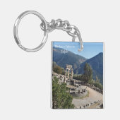 Tholos van Athena Delphi Griekenland Souvenir Sleu Sleutelhanger (Voorkant Links)