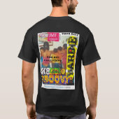 THOM BELL. Basic donker T-shirt (Achterkant)