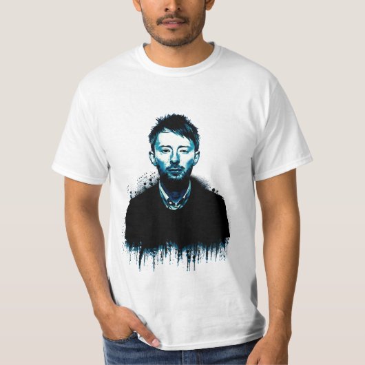 Thom Yorke Art Print van omiero T-shirt (Voorkant)