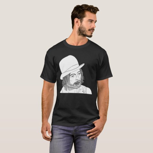 Thom Yorke, Radiohead design  T-shirt (Voorkant volledig)