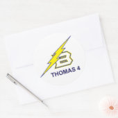 Thomas 4 ronde sticker (Envelop)