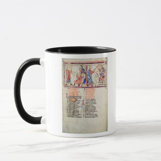 Thomas a Becket spreekt Mok (Links)