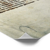 Thomas a Becket spreekt Poster (Hoek)