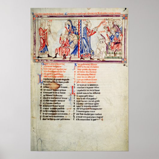 Thomas a Becket spreekt Poster (Voorkant)