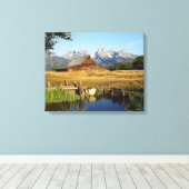 Thomas A. Moulton Barn Canvas Afdruk (Insitu (Houten vloer))