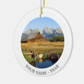 Thomas A. Moulton Barn Keramisch Ornament (Links)