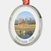 Thomas A. Moulton Barn Metalen Ornament (Links)