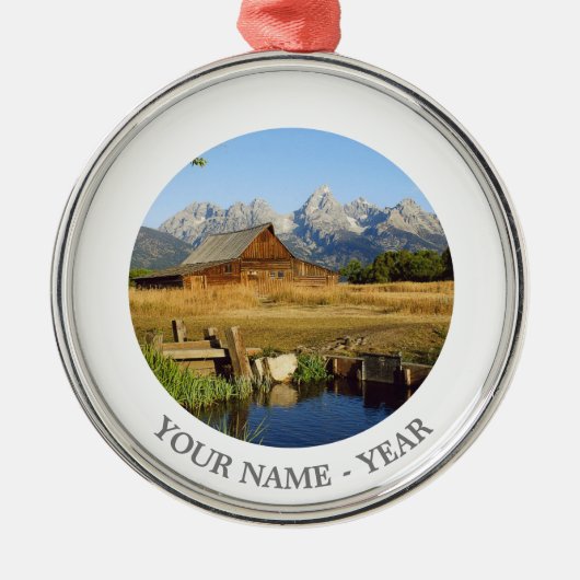 Thomas A. Moulton Barn Metalen Ornament (Voorkant)