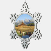 Thomas A. Moulton Barn Tin Sneeuwvlok Ornament (Rechts)