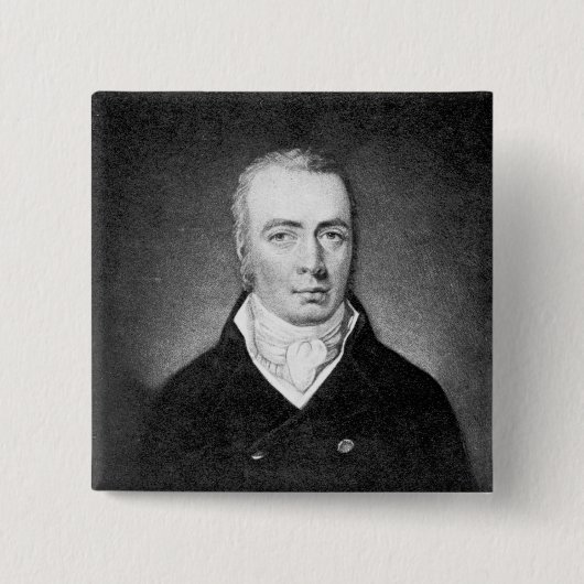 Thomas Addis Emmet Vierkante Button 5,1 Cm (Voorkant)