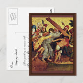 Thomas Altar fragment van de linkerbinnenste wings Briefkaart (Voorkant / Achterkant)