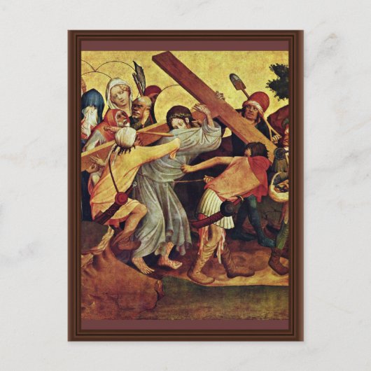 Thomas Altar fragment van de linkerbinnenste wings Briefkaart (Voorkant)
