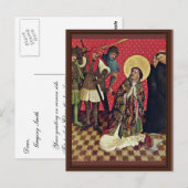 Thomas Altar fragment van het juiste buitenste win Briefkaart (Voorkant / Achterkant)