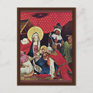 Thomas Altar fragment van het juiste buitenste win Briefkaart